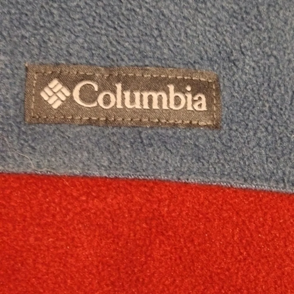 Columbia Steens Mountain half‎ snap fleece in Navy Blue and Red XL